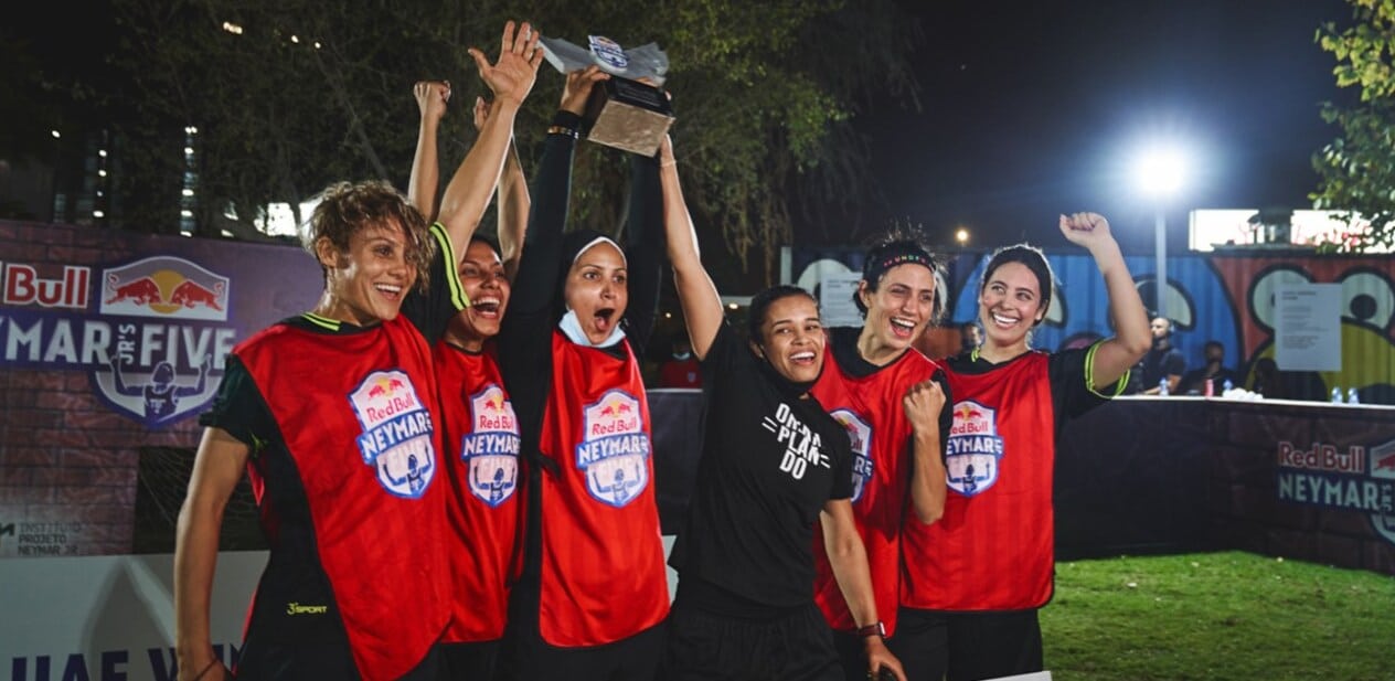 Madar at Aljada hosts the final qualifiers of the Red Bull Neymar Jr’s Five UAE tournament