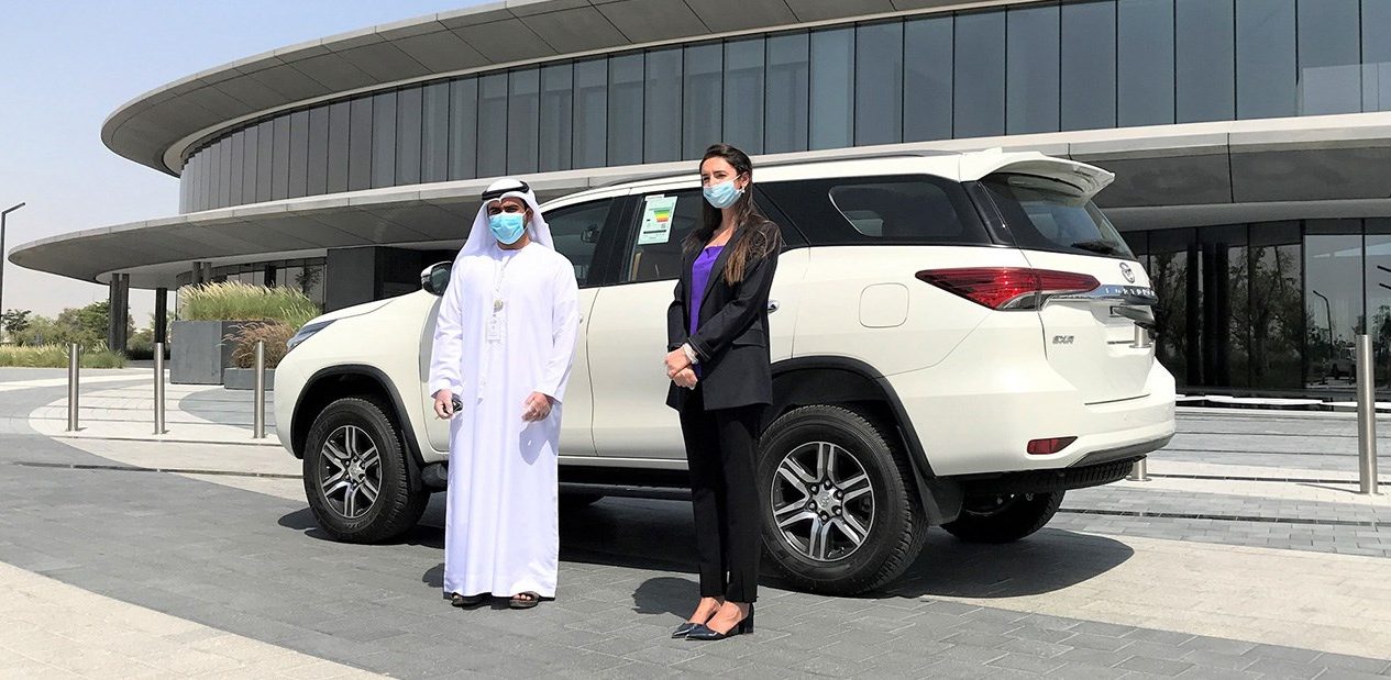 Arada provides car for Sharjah Social Empowerment Foundation to support orphan services