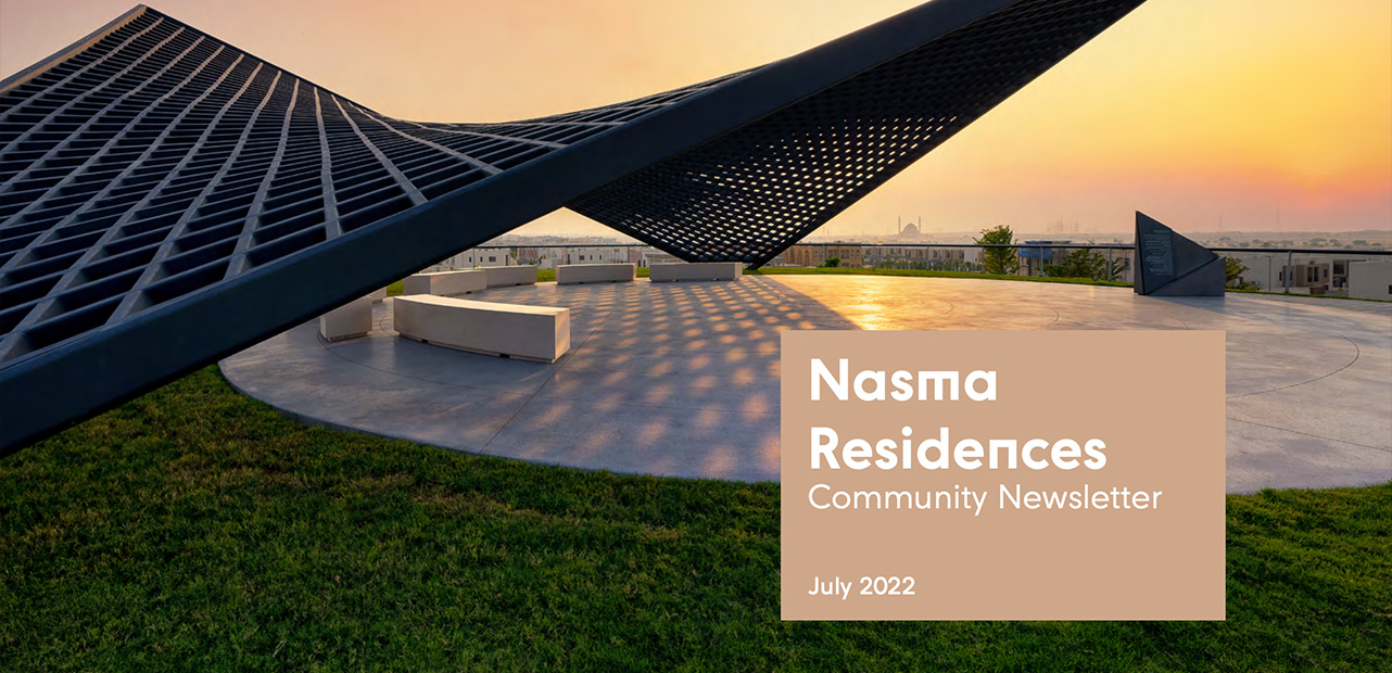 Nasma Residences Living community newsletter