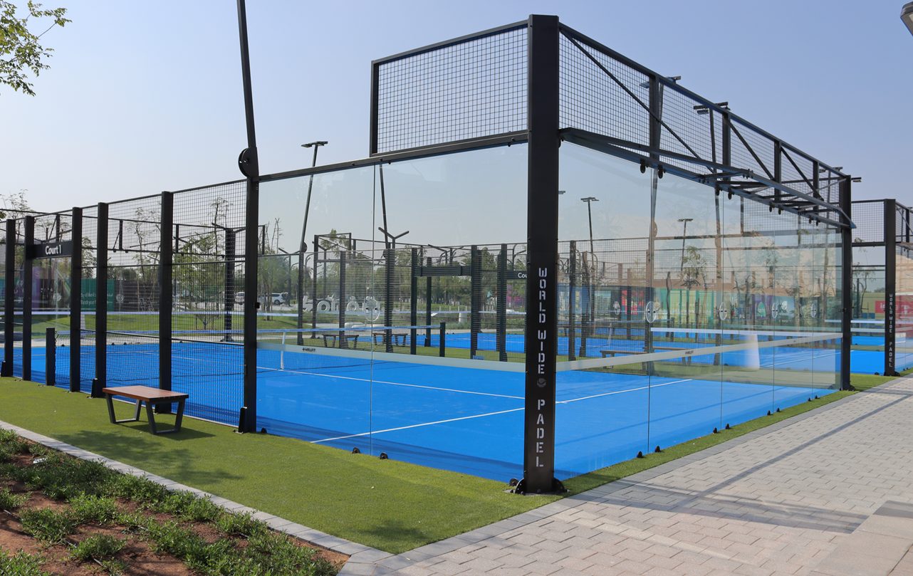 Wellfit opens three padel tennis courts at Aljada 