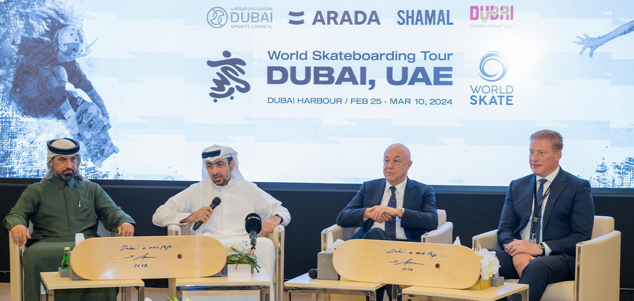 Dubai Sports Council announces World Skate Tour events: Back-to-back Street and Park skateboarding competitions return to the UAE 